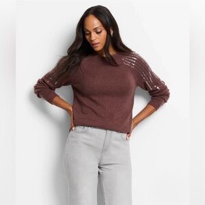 Women's SUBTLE SHINE SWEATER
